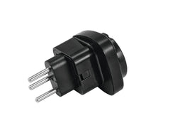 Adaptateur Omnitronic Prise Eu/Ch 10A Bk