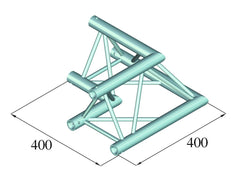 Alutruss Decolock Dq3-Spac21 2-Way Corner 90??bk