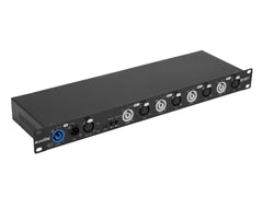 Eurolite 1 bis 4 Rack DMX Powercon Splitter für Bühnenbeleuchtung RDM