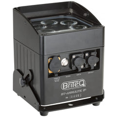 Briteq BT-AKKULITE IP Akku-LED-Uplighter für den Außenbereich, 6 x 10 W RGBA