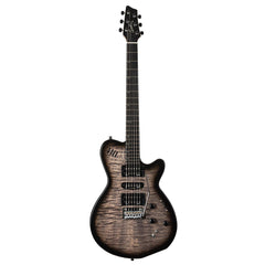 Godin Xtsa 3 Voice Electric Guitar - Trans Black Flame W/bag