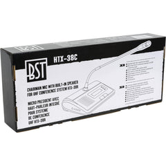 BST HTX-38C Vorsitzender-Mikrofon, kabelloses UHF-Konferenzsystem, wiederaufladbarHTX-38R