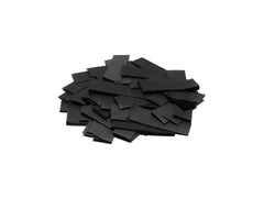 TCM FX Slowfall Confetti rectangulaire 55x18mm, noir, 1kg