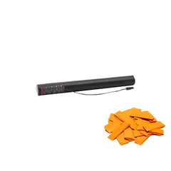 Die elektrische Konfettikanone Confetti Maker 50 cm Orange