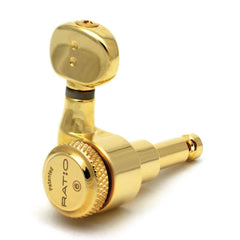 Graphtech Ratio Electric Locking 6 In Line Classic 2 Pin - Gold