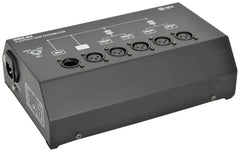 QTX DMX Splitter 4 Way Booster/Distributor LED Lighting