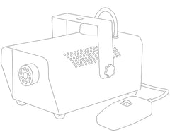 Machine à brouillard compacte QTX QTFX-400