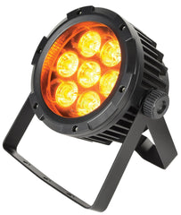 QTX HIPAR-100 Weatherproof Par Can IP65 LED Uplighter 7 x 15W RGBWA