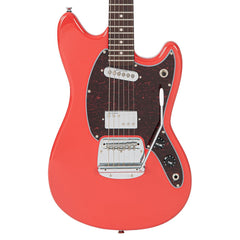 Vintage Revo Series Colt Hs Duo Guitar - Firenza Red