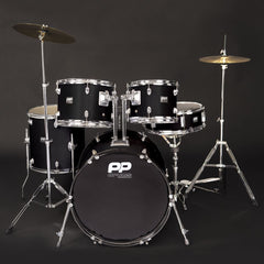 Pp 5pc Fusion Drum Kit- Black