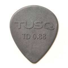 Graphtech Tusq Tear Drop Pick .88mm Gray - 6pcs