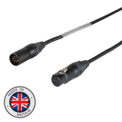 eLumen8 50m 5-Pin Neutrik Male XLR - 5-Pin Female XLR DMX Cable