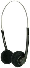 av:link Lightweight Stereo Headphones Adjustable Headband Jack Computer School