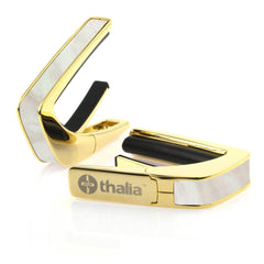 Thalia 24k Gold Finish Capo With White Mother Of Pearl Inlay