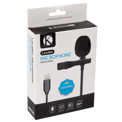 Kinsman Lavalier Microphone - Lightning Adaptor