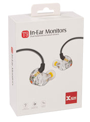 Xvive T9 In Ear Monitors - Dual Balanced Drivers