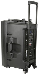 QTX 15" Portable Sound System with UHF, USB/SD/FM and Bluetooth