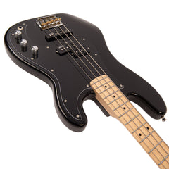 Vintage Bass Pj Guitar - Gloss Black