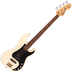 Vintage Bass Pj Guitar - Vintage White