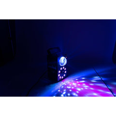 Machine à brouillard Ibiza FOGGY-ASTRO 700 W avec lumière LED Astro avec 1 L de liquide