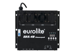 Pack variateur Eurolite Edx-4R Dmx Rdm