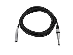 Omnitronic Jack Extension 6.3 Stereo 6M Bk