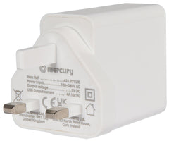 Mercury 4 Port USB Mains Charger