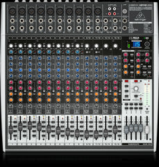 Behringer X2442USB Mixer 24 Input Mixing Desk USB Audio Interface Multi FX Studio