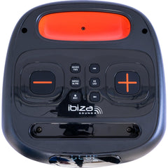 Ibiza CUBE180 Enceinte autonome 6,5" 180 W avec Bluetooth