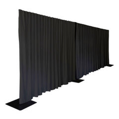 Wentex Pipe & Drape Backdrop Curtain Free Standing System Bundle 6M x 3M