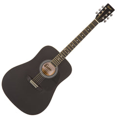 Encore Acoustic Guitar Outfit - Black