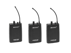 Omnitronic Set Wmt-2M Uhf-Sender + 2X Wmr-2M Uhf-Empfänger