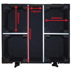 Zzipp ZZFLYSPARK-M Flightcase für den Transport von 4 ZZSPARK-Maschinen