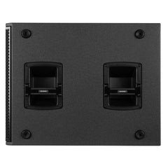 RCF SUB 8008-AS + gestapeltes 4x HDL 6-A Active Line Array PA-System