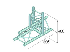 Alutruss Decolock Dq3-Pat37 Pièce en T 3 voies 90 ?