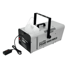 Machine à mousse Eurolite Foam 1500 MK2 avec 25 l de concentré de mousse (produit 600 L de mousse) 