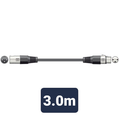 Câble DMX 3M 110ohm plomb XLR 3p haute qualité Durable