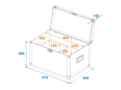 Flightcase ANTARI FX-4