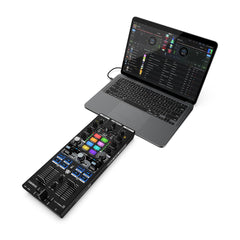 Reloop Mixtour Pro 4-Deck All-In-One Portable DJ Controller, Algoriddim Djay pro