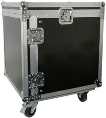 Citronic 10U 19" rack case with wheels