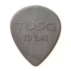 Graphtech Tusq Tear Drop Pick 1.40mm Gray - 6pcs