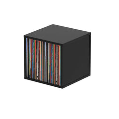 Glorious Record Box 110 Système de rangement noir pour disques 12''