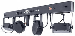 AFX EVENTBAR-BAT LED Derby UV Strobe GigBar Disco-Beleuchtung, batteriebetriebenes Paket