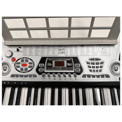 Intimidation Velocity Digital Electronic Keyboard inc Stand USB 54 Key MP3 Bluetooth