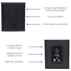 Citronic CASA-12B Passive Sub 400Wrms