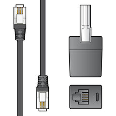 AV:Link RJ11-Modemkabel mit BT-Adapter 5,0 m