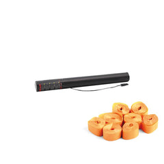 Die elektrische Luftschlangenkanone „Confetti Maker“, 50 cm, Orange