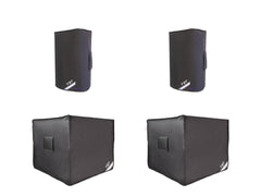 FBT X Series X-3000 Active PA System X-Lite 12A + X-Sub 115SA inc covers