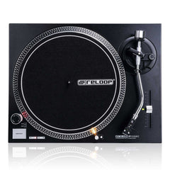 Reloop RP-1000MK2 DJ-Plattenspieler, Riemenantrieb, S-förmiger Tonarm, Vinyl-Player *B-Ware*