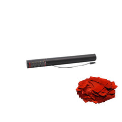 The Confetti Maker Electric Confetti Cannon 50cm Red Metallic